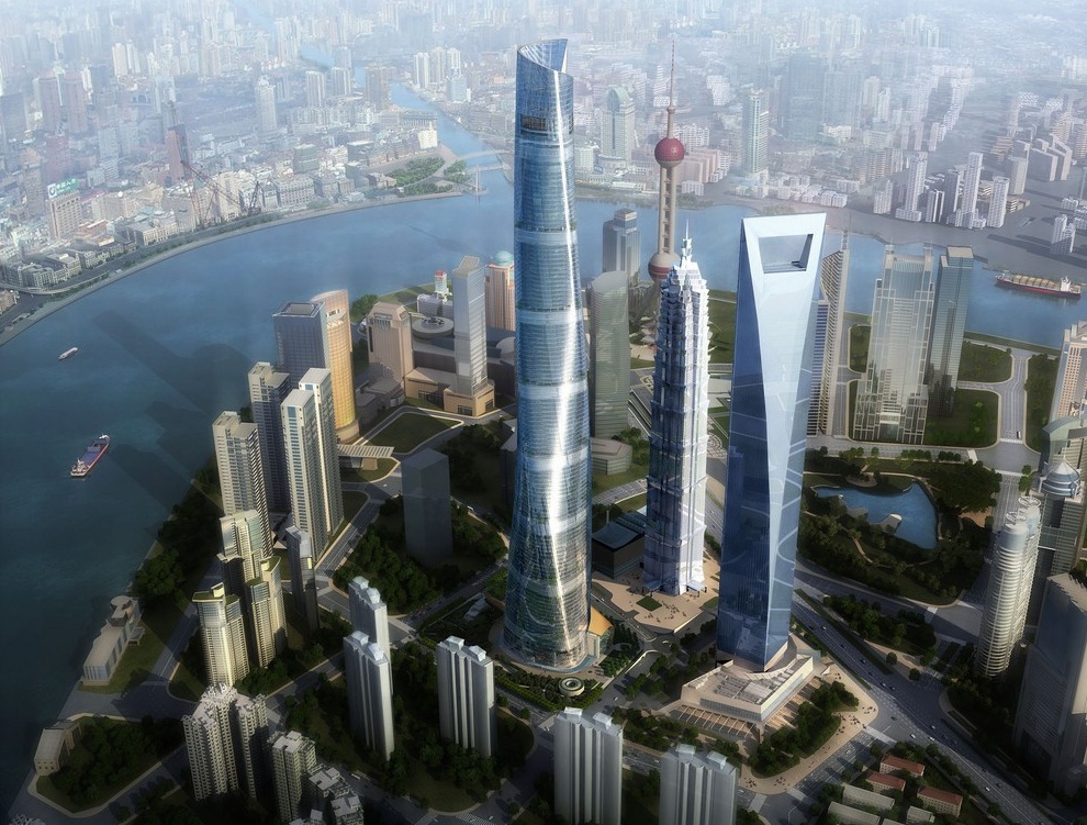 La torre más alta de China…Under Construction!
