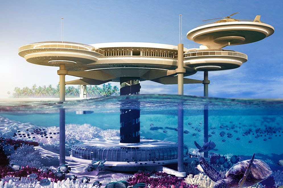 The water Discus Hotel: primer hotel subacuático del mundo