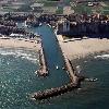 Reparación de los daños del puerto deportivo de Port Saplaya