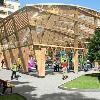Remodelación y cubierta de los juegos infantiles en el Parque Manuel Barquín