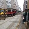 Pavimentación y servicios en la calle Otero Pedrayo