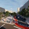 Carril bici: tramo Plaza de Castilla a calle Raimundo Fernandez Villaverde